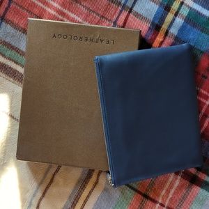 Leatherology Blue Accessories Handbag Leather New